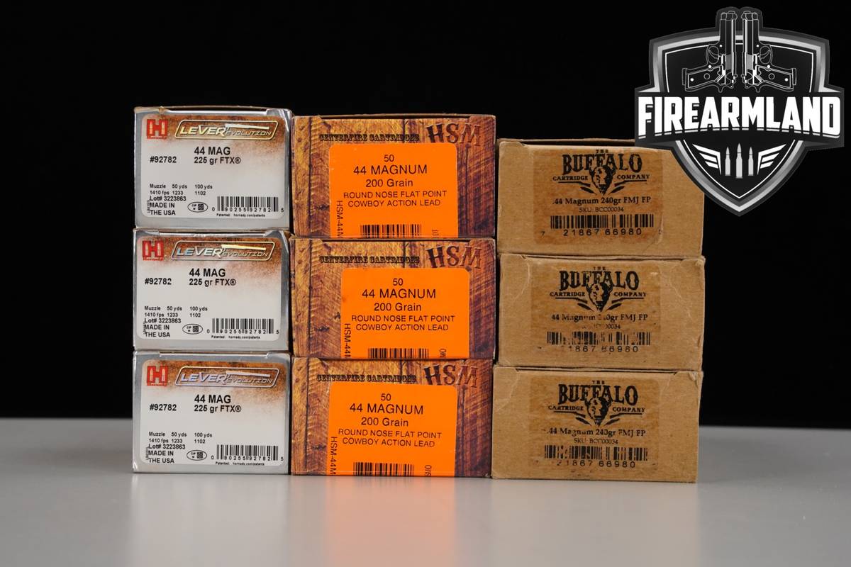 360 RDS! 44 Magnum Mag Ammo