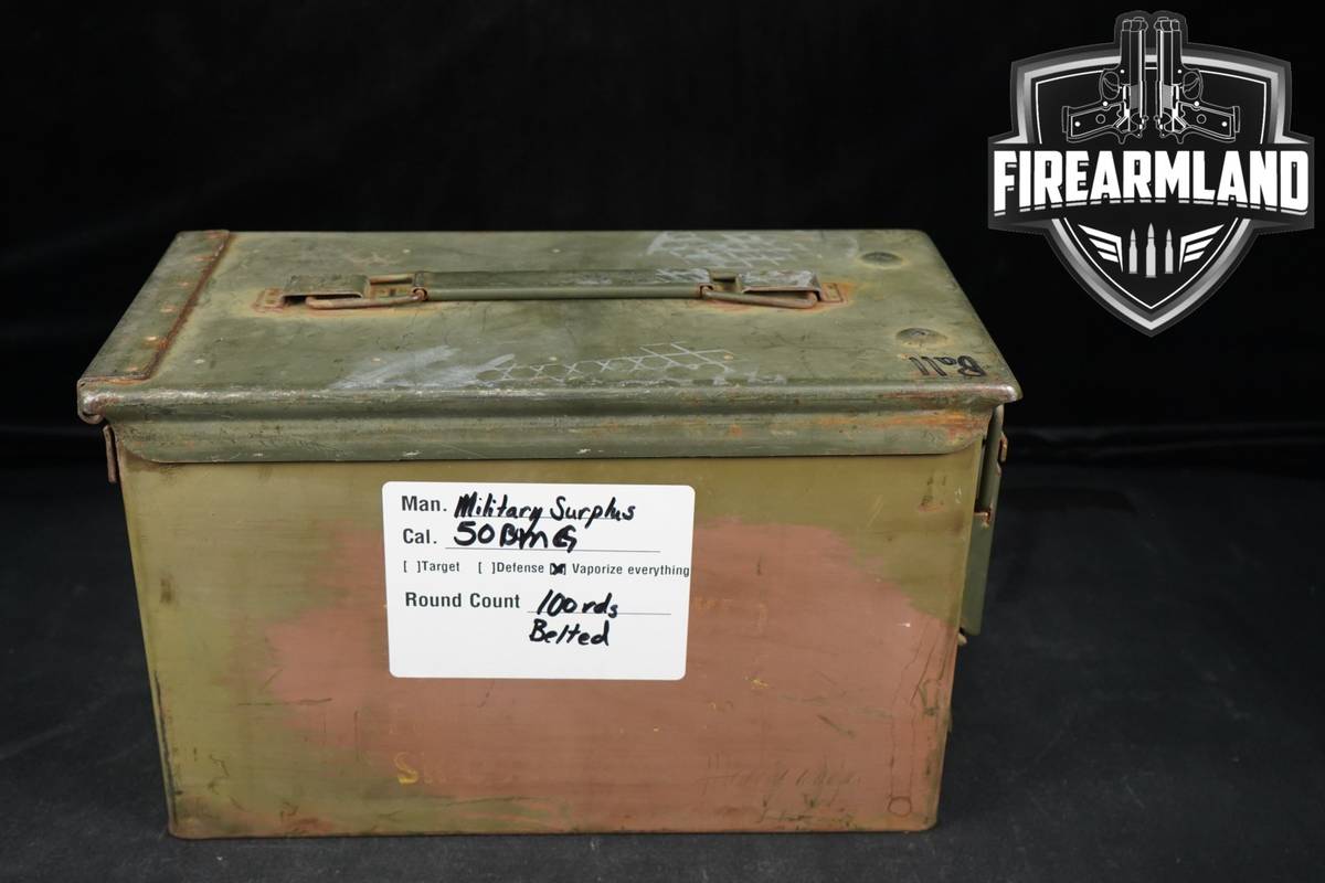100 RDS! 50 BMG Ammo 50BMG Ammunition