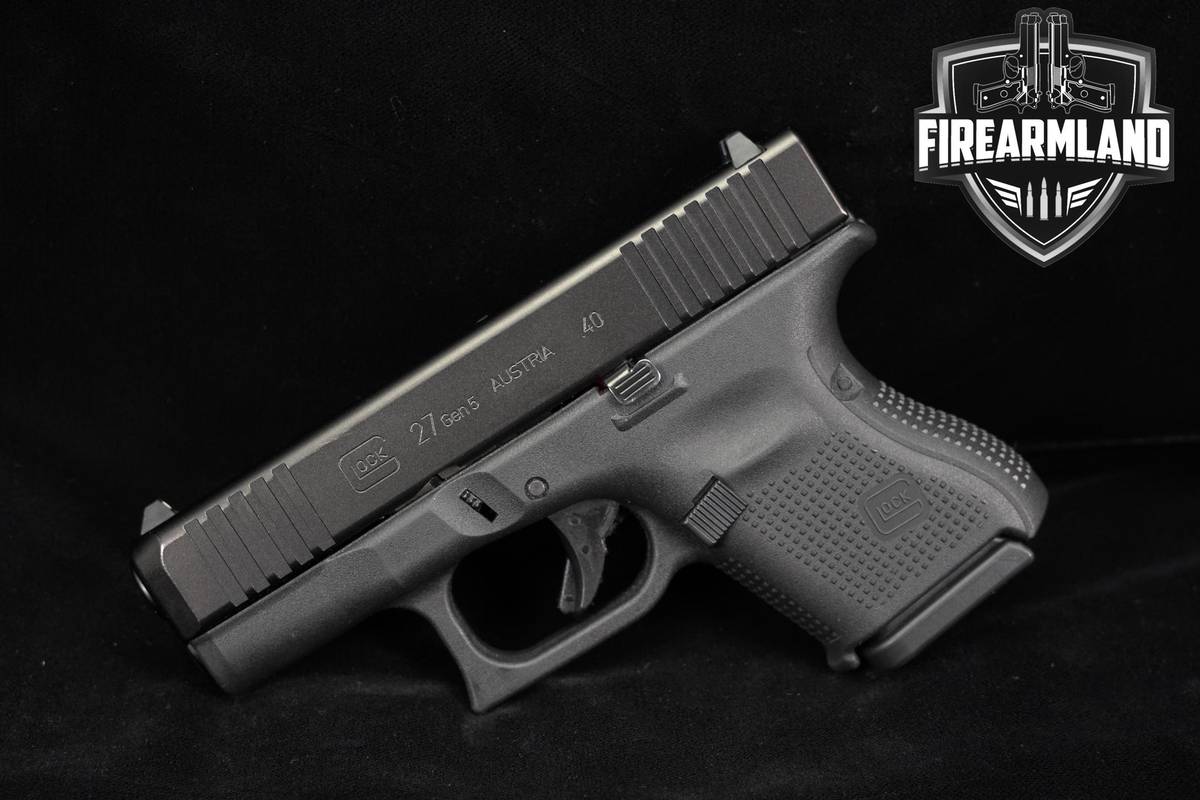Glock 27 Gen5 40 S&W 3.43" G27 Gen 5 Compact Carry Pistol +3 MAGS & HOLSTER