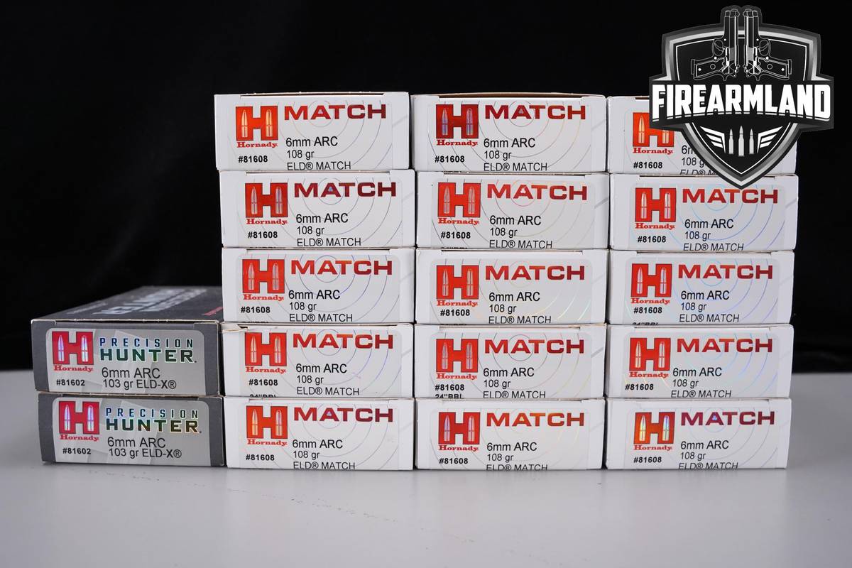 340 RDS! 6mm ARC Ammo 6mm-ARC