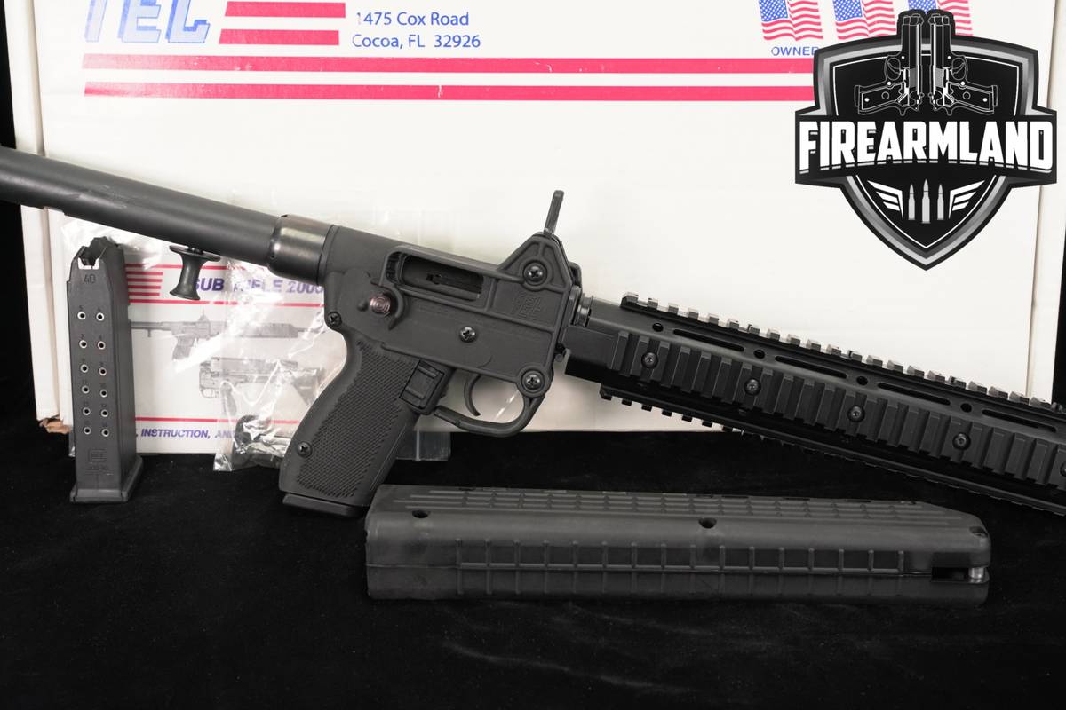 UPGRADES Kel-Tec SUB-2000 Gen 1 40 S&W KelTec FOLDS IN HALF +ORIG CASE