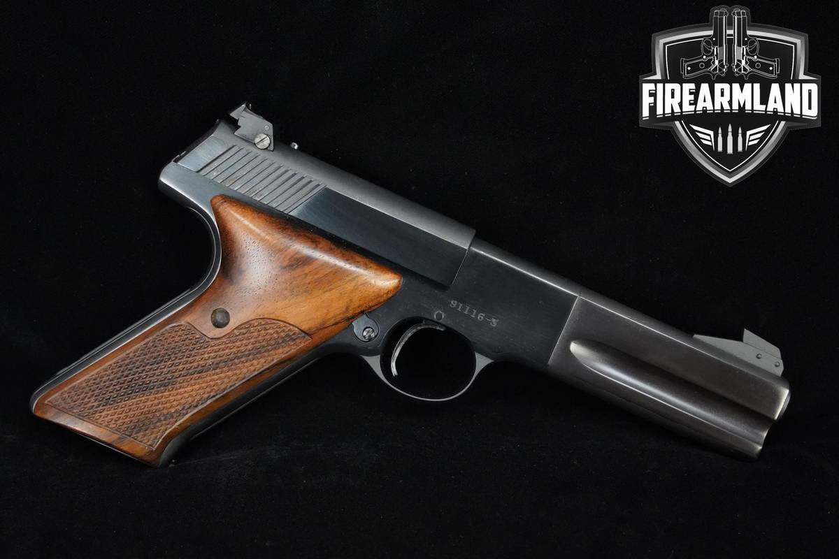 VINTAGE 1951 Colt Woodsman Match Target 22LR 4.5" Blued Colt Woodsman 2MAGS