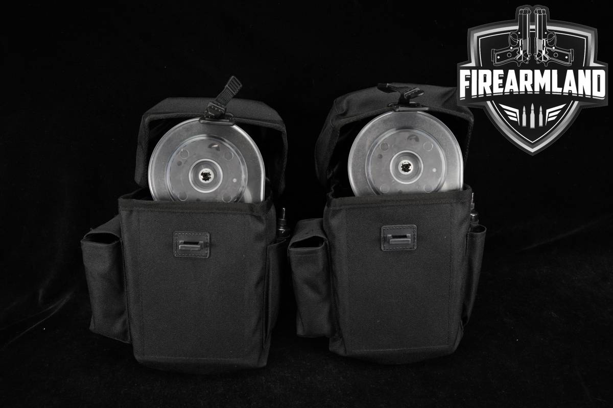 KCI TWO (2) AR-15 100 RD Drum Magazines 5.56mm NATO AR15 Mags