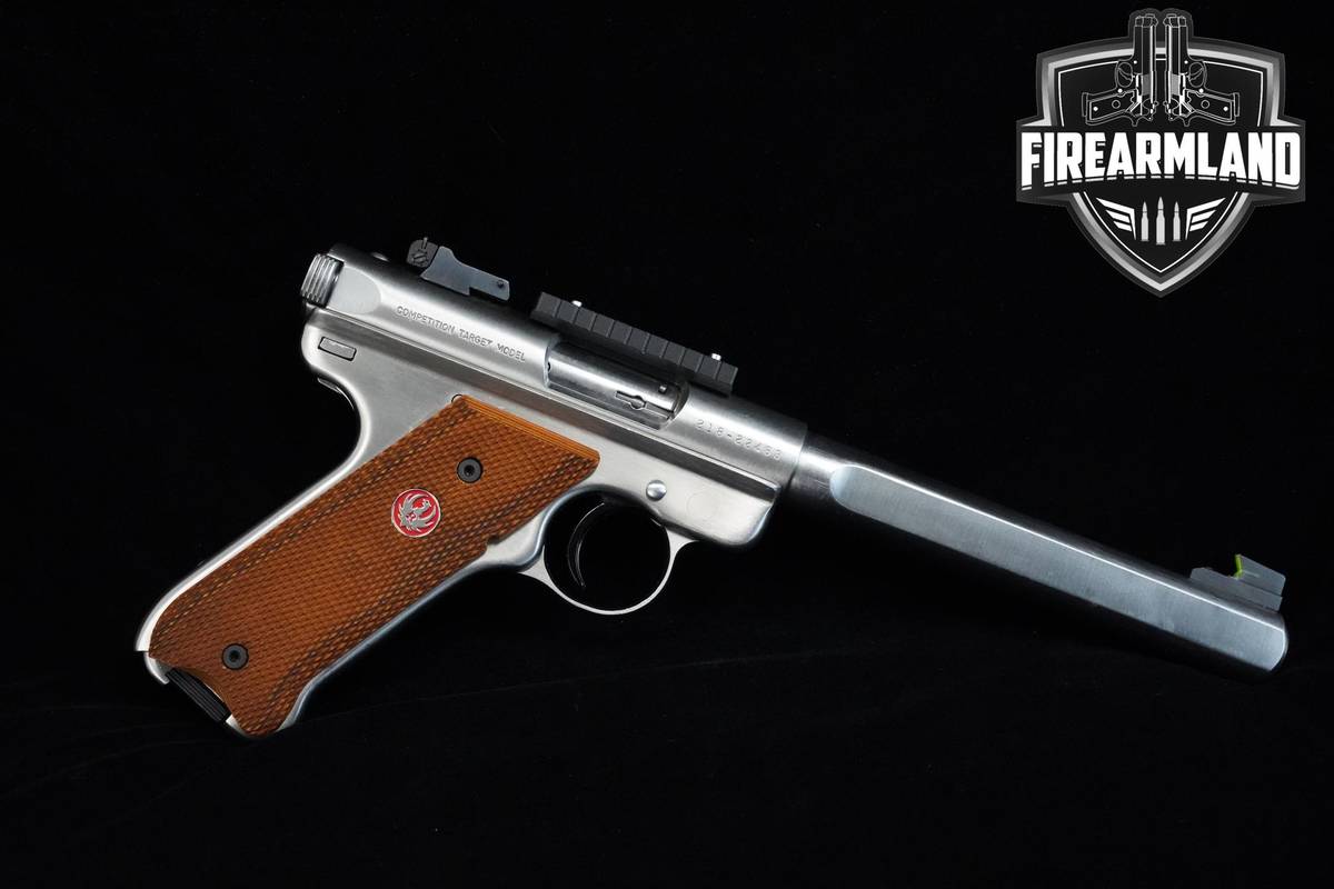 Ruger Mark II Competition Target 22LR Stainless Steel Ruger-Mark II Mark 2