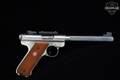 1993 Sturm Ruger Mark II Competition Target .22 LR Stainless Steel in Very Good Condition Image 3