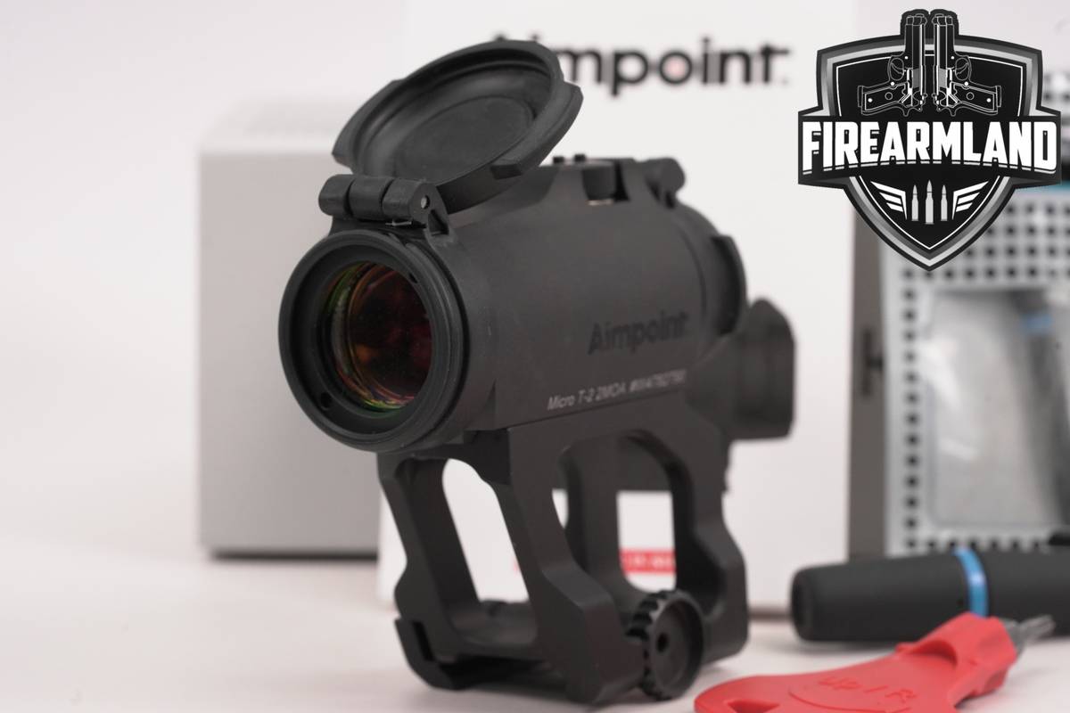 Aimpoint Micro T-2 High Mount MOA Red Dot Sight T2 +ORIG BOX