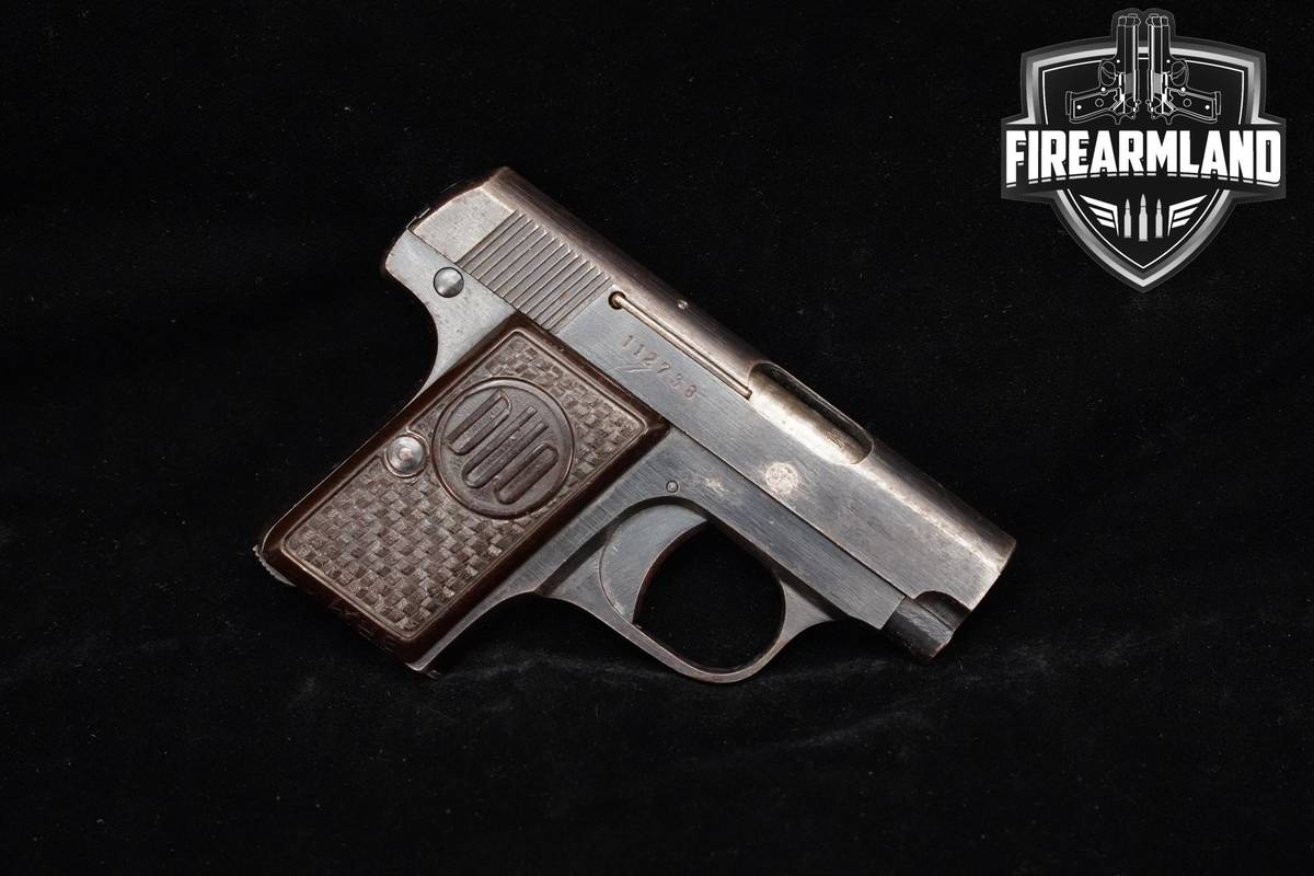 1944 Frantisek Dusek DUO .25 ACP (6.35mm) 2.1" Blued COLLECTOR