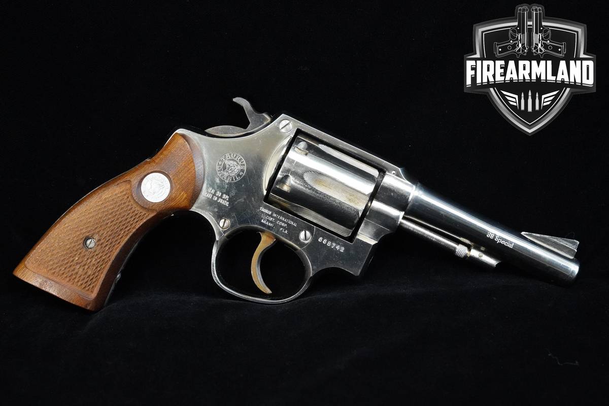 Taurus Model 80 38 Special 4" Nickel Finish Taurus 80 +ORIG BOX
