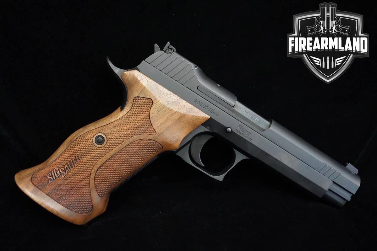 Sig Sauer P210 Target 9mm P210 P-210 P210T +2 MAGS & ORIG CASE