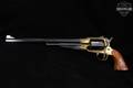 Richland Arms Co Remington 1858 New Model Army .44 cap and ball Brass & Blued in Fair Condition Image 4