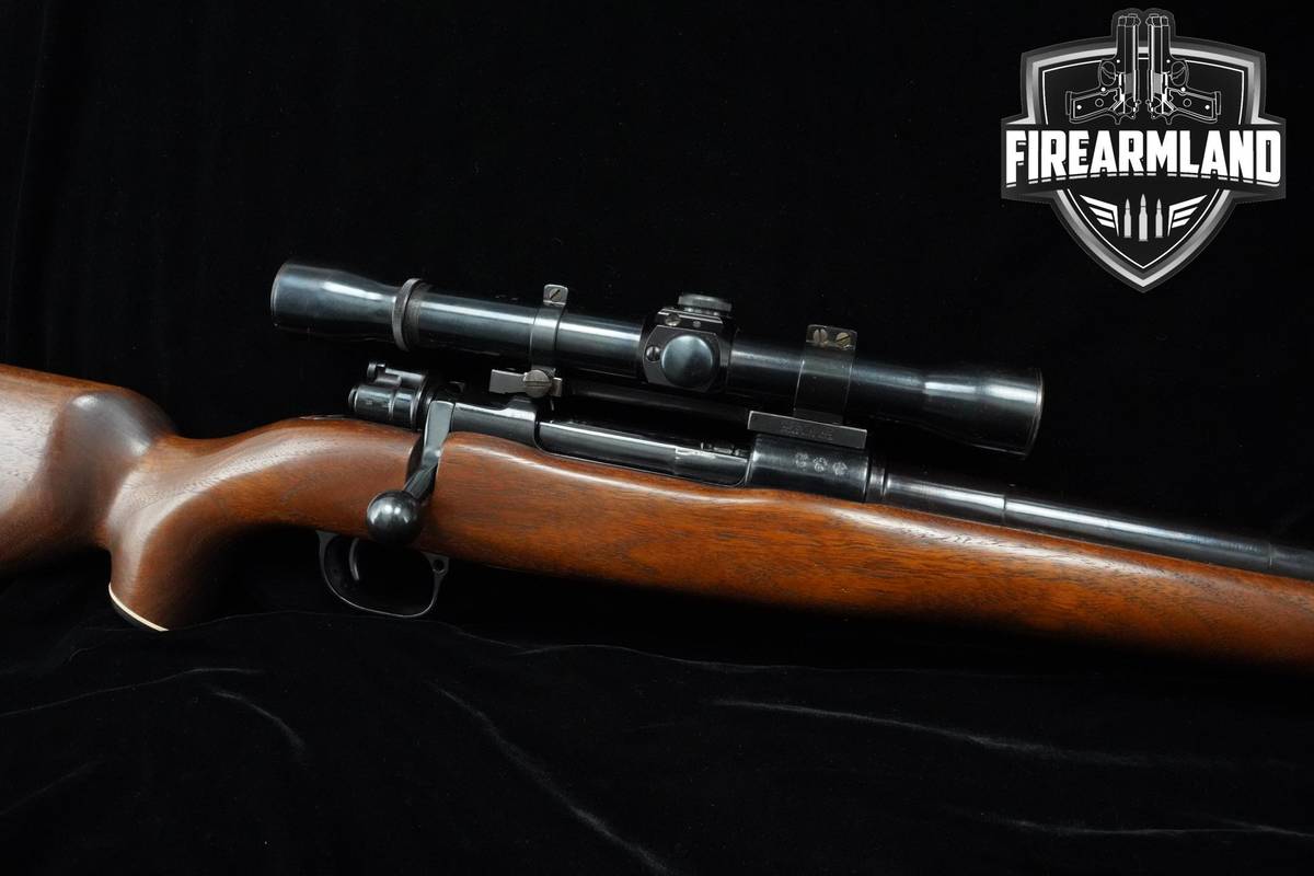 1937 Mauser Model 98 Sporterized 8mm Mauser 23.62" Blued 98 Mauser