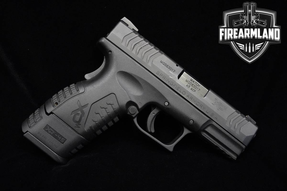 Springfield Armory XDM-45 Compact 45 ACP XDM-45 4 MAGS, ORIG CASE & HOLSTER