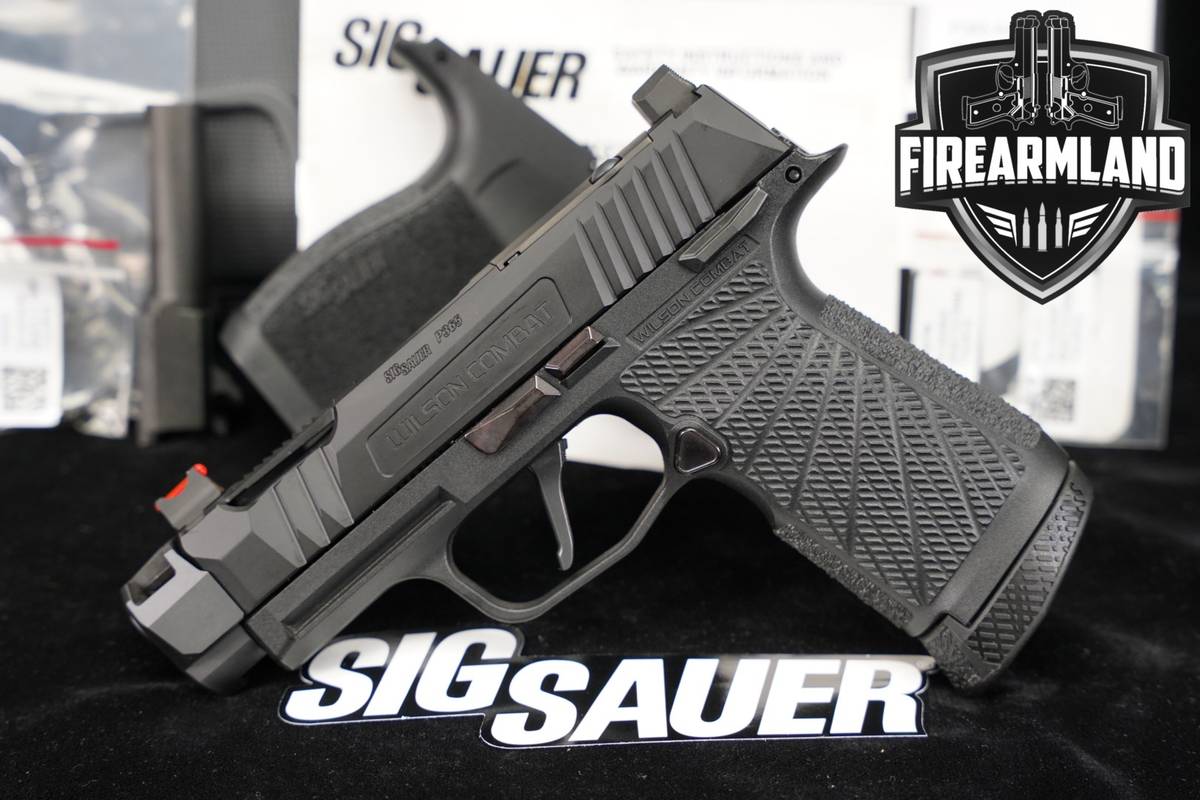 UPGRADES Wilson Combat WC Sig Sauer P365X WCP 9mm P 365 P365 X +ORIG CASE