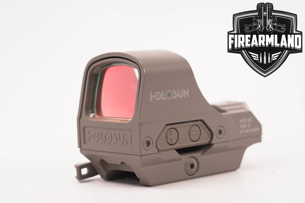 Holosun HS510C FDE-G 2 MOA Dot & 65 Circle Green HS-510C