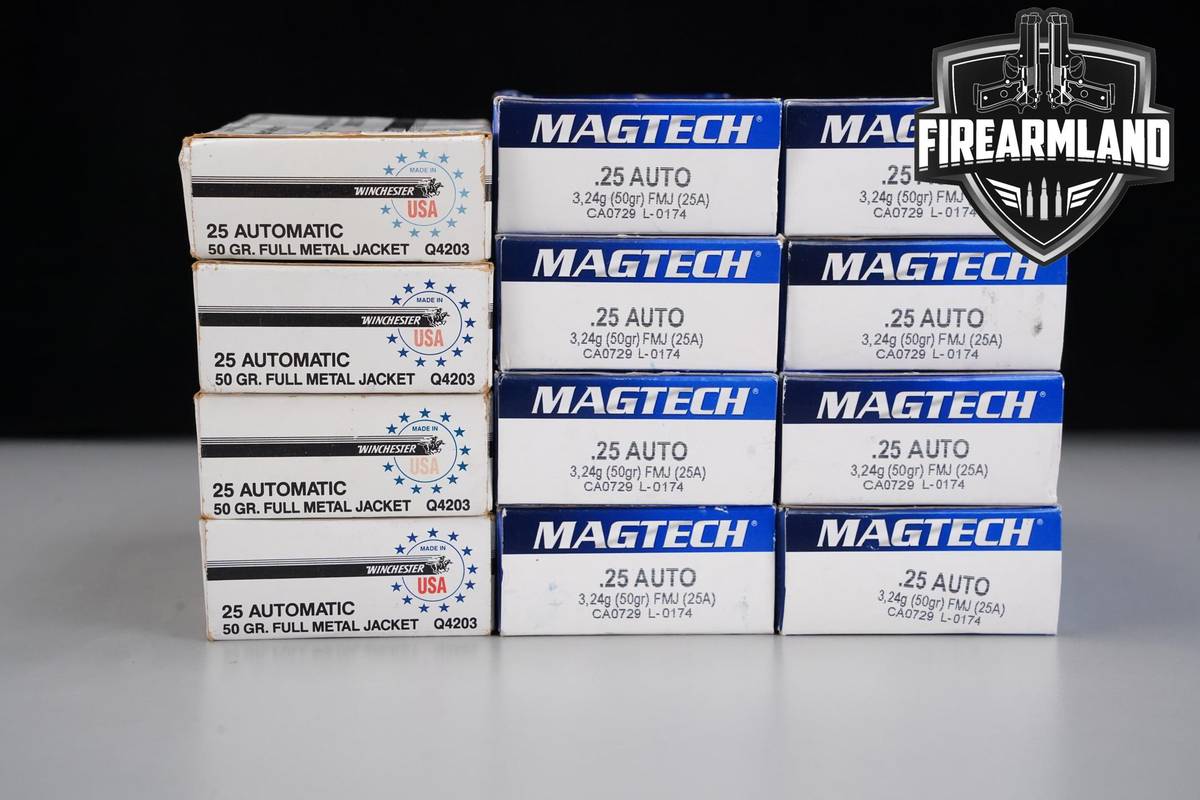 600 RDS! 25ACP Ammo 25 Auto
