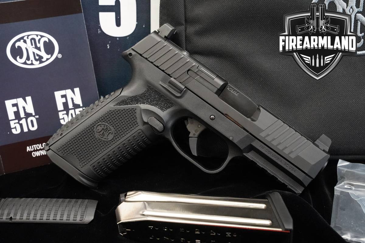 FN Model 510 MRD Optic Ready 10mm 4.1" FN 510 +2 MAGS & ORIG CASE