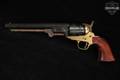Armi San Marco 1851 Navy Brass Frame, .44 Caliber .44 Two-Tone Blued & Brass in Very Good Condition Image 5