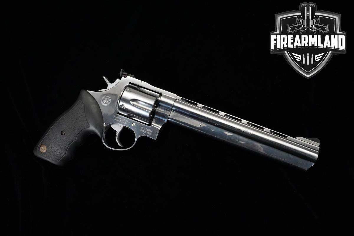 Taurus Model 44 Magnum 8.38" Polished Stainless Taurus 44 VENT RIB DA/SA