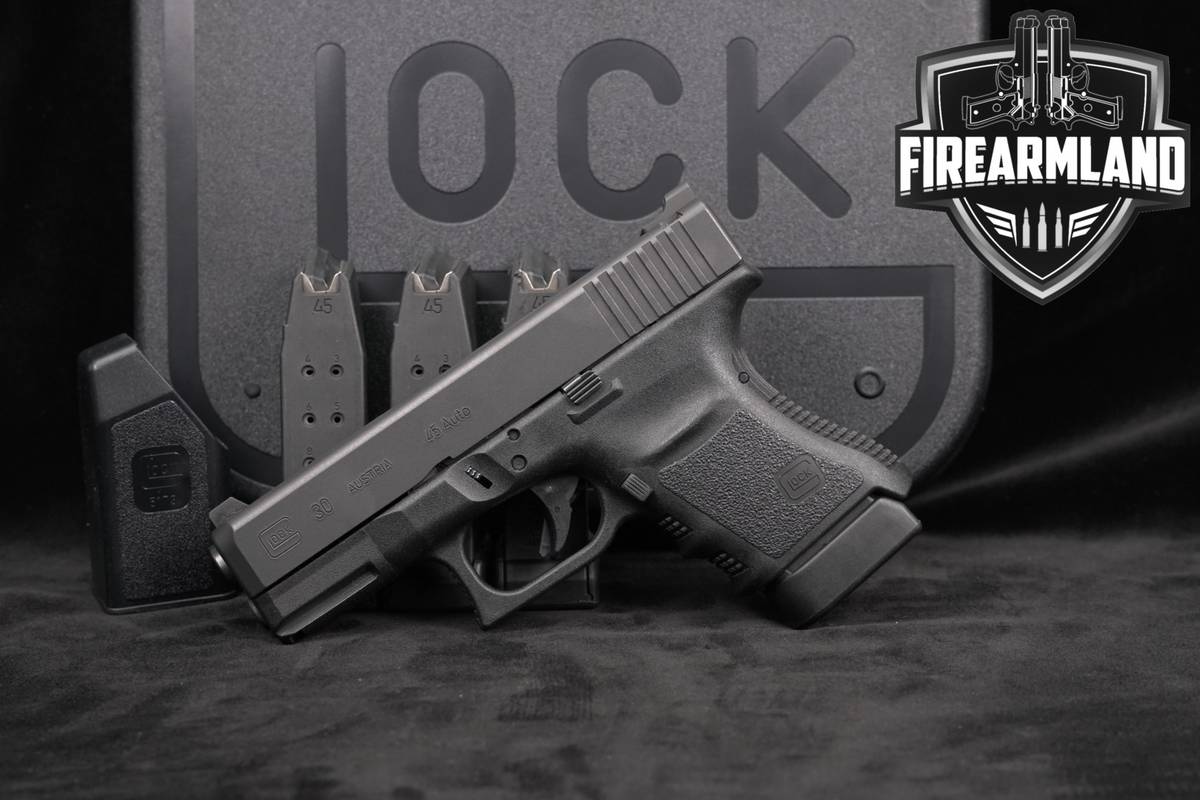Glock 30SF Gen3 45 ACP G30SF G30 30-SF Gen-3 +4 MAGS & ORIG CASE
