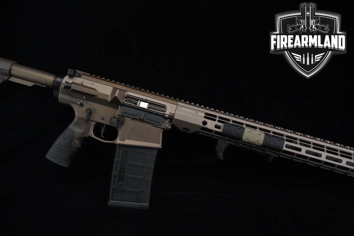 Aero Precision M5 ATLAS R-One 308 Winchester FDE AR-10 AR10 18" +2 MAGS