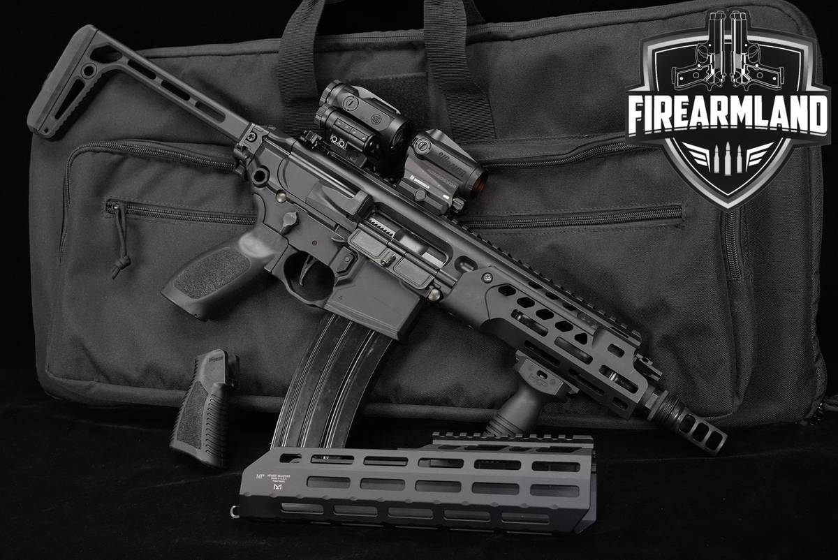 SBR Sig Sauer MCX Rattler 5.56 NATO 7.75" +ORIG CASE, ROMEO5XDR OPTICS