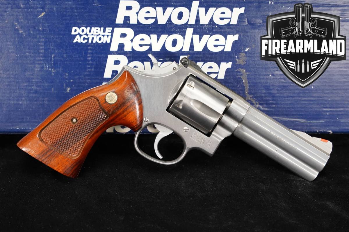 Smith & Wesson Model 686-3 S&W 357 Magnum Satin Stainless DA/SA +ORIG BOX