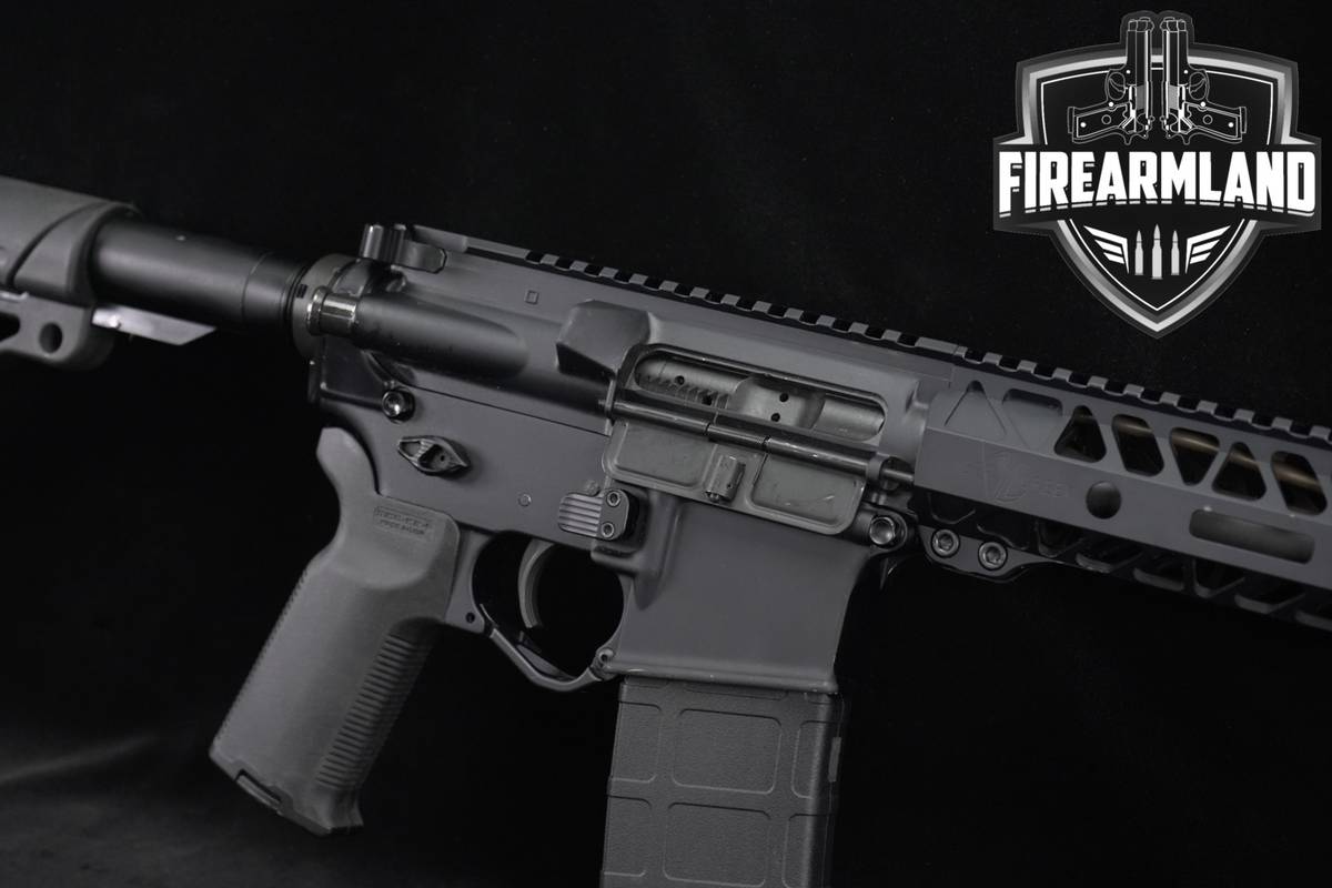 Anderson Manufacturing AM-15 5.56 NATO AR AR15 16" AM15 Hogue, TIMBER CREEK