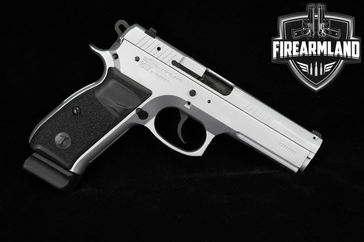 Canik P120 9mm 4.5" Silver DA/SA P-120