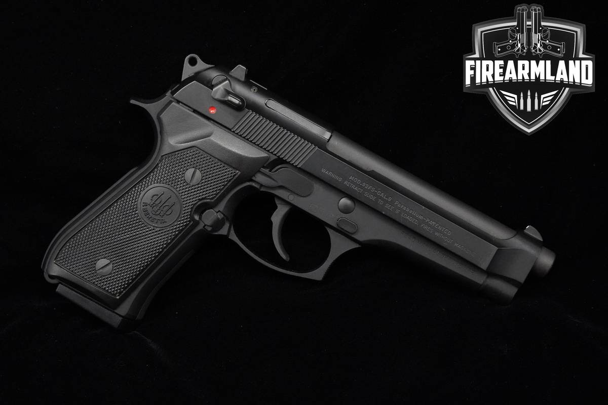 Beretta Model 92FS 9mm Black Bruniton Beretta 92FS 92-FS M9 +ORIG CASE