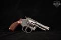 1955-1956 Smith & Wesson (S&W) .32 Hand Ejector Pre-Model 30 .32 S&W Long Nickel in Good Condition Image 3