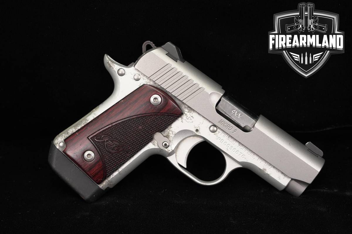 Kimber Micro 9 Stainless 9mm 3.15" Satin Micro9 +7 MAGS