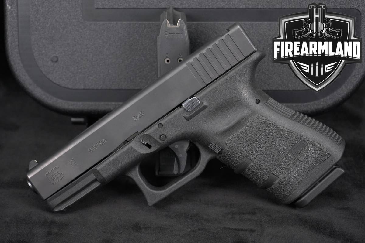 Glock 19 Gen3 G19 Gen 3 9mm 4.02 +2 MAGS & ORIG CASE