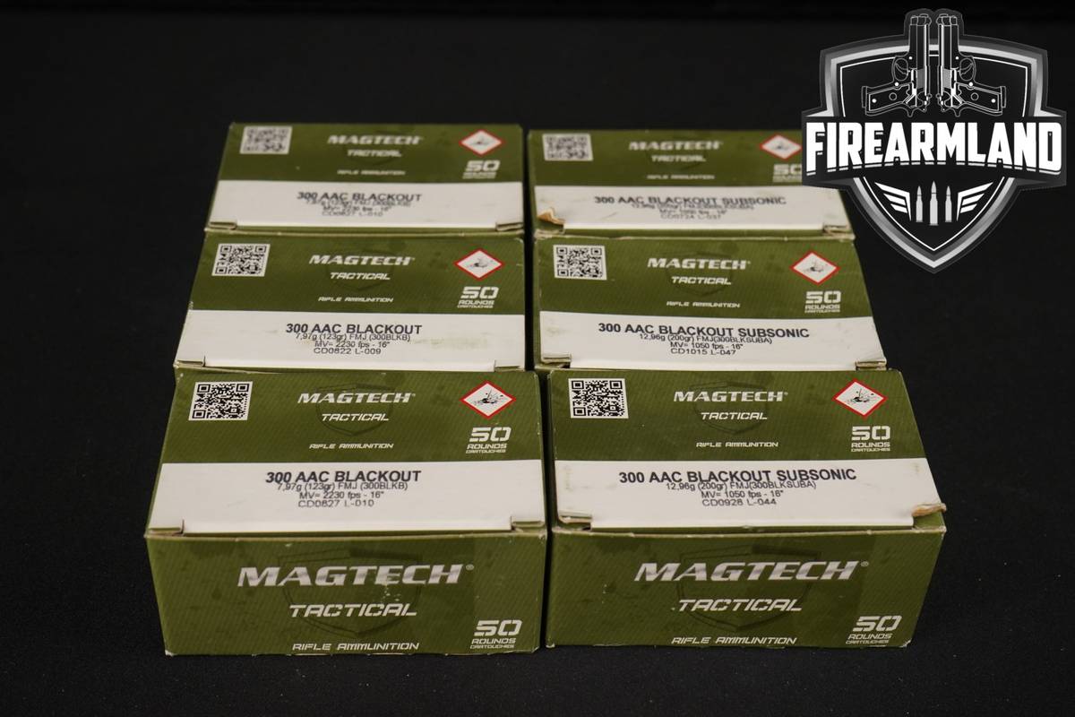 300 RDS! Blackout Ammo BLK-AAC Ammunition