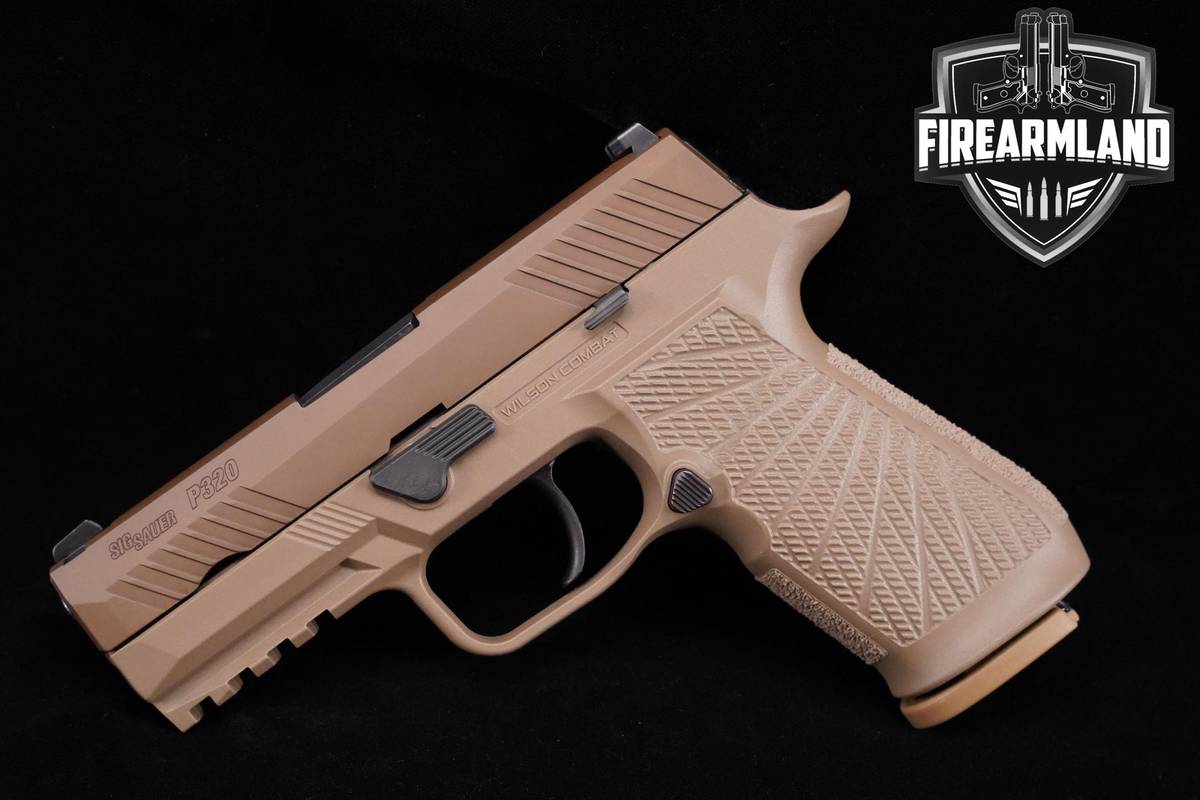 Sig Sauer P320 Wilson Combat 9mm 3.9" Tan P-320 +3 MAGS