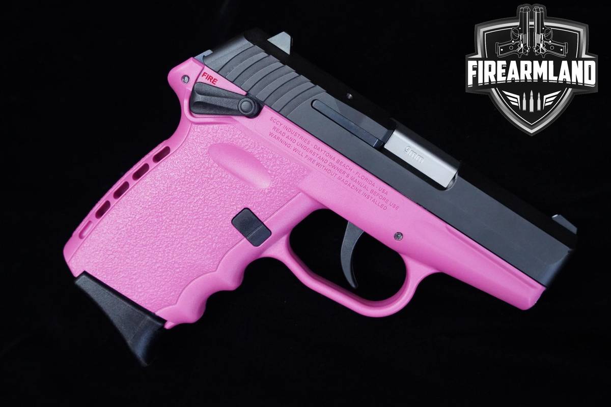 SCCY Industries CPX-1 9mm 3.1" Pink CPX1 SCCY CPX-1 2 MAGS & ORIG BOX