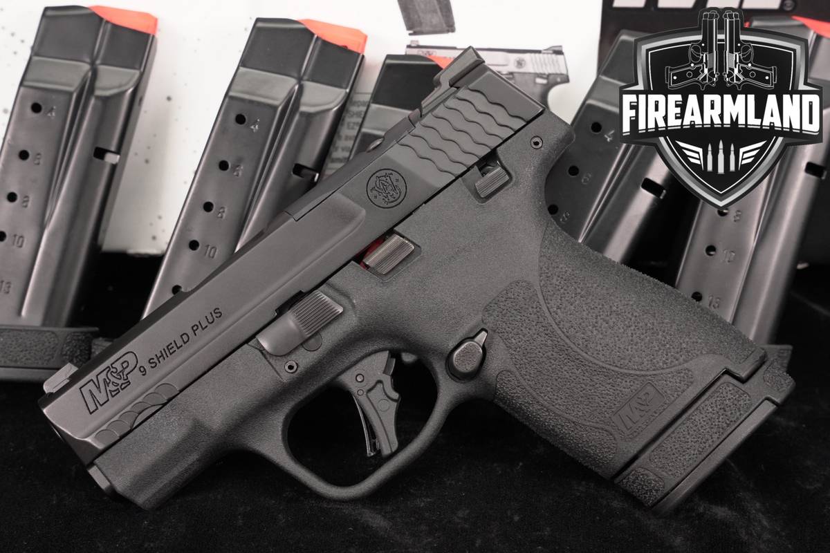 Smith & Wesson M&P 9 Shield Plus Optics-Ready S&W M&P9 +6 MAGS, ORIG CASE