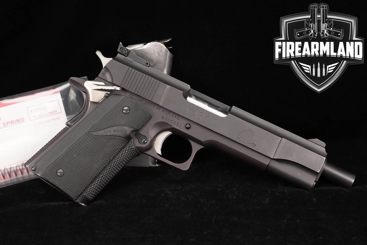 RARE L.A.R Manufacturing LAR Grizzly Mark I 45 Win Mag 1911 MK 1 +2 MAGS
