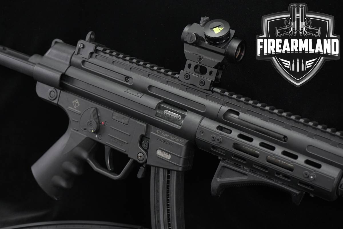 German Sport Guns GSG-16 22LR RAIL +Tele STOCK +FOREGRIP +RED DOT +3 MAGS