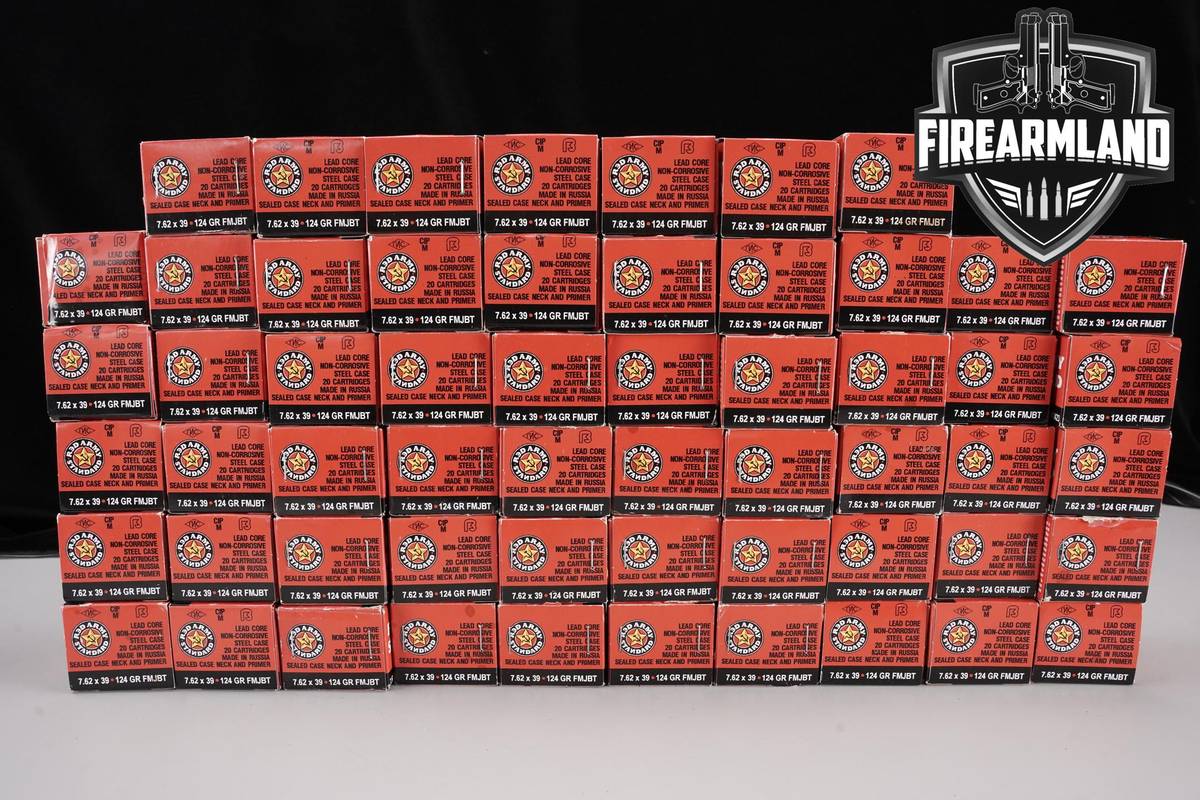 1140 RDS! 7.62x39 Ammo