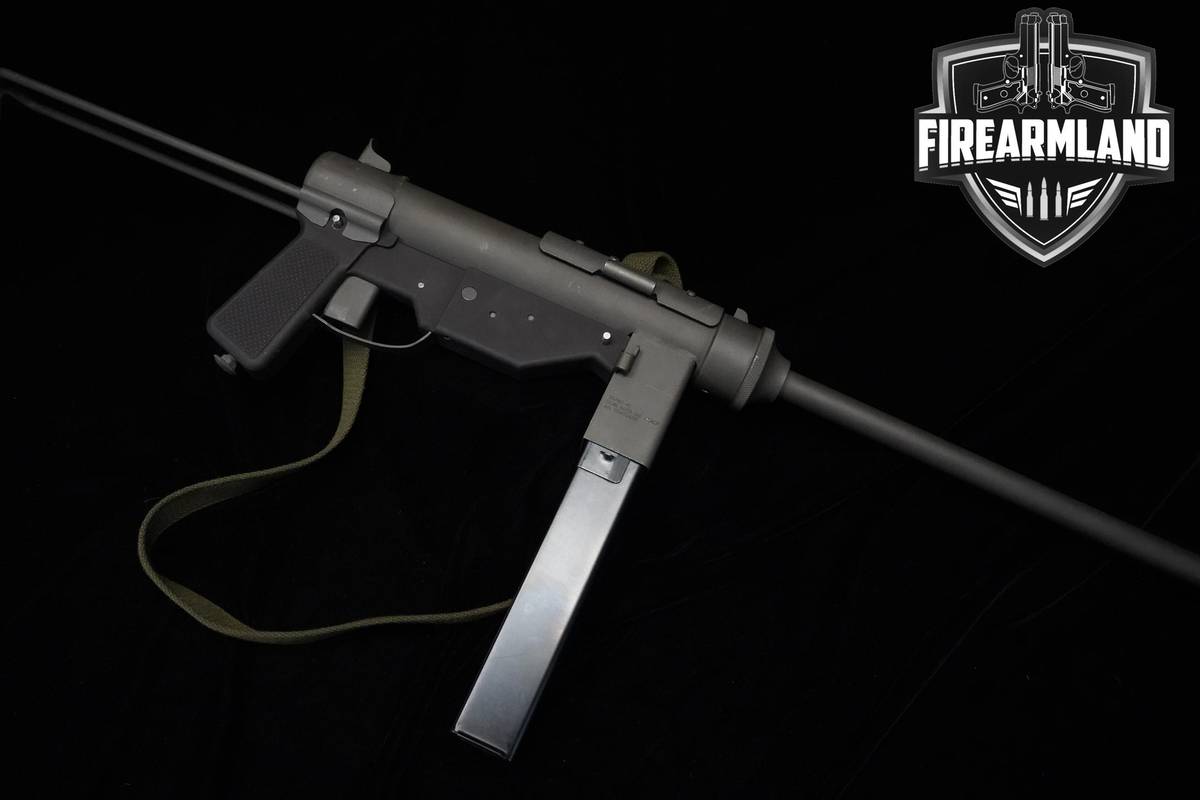 Valkyrie Arms LTD SA/M3-A1 Grease Gun 45 ACP 16.5" Parkerized SA/M3-A1 WWII