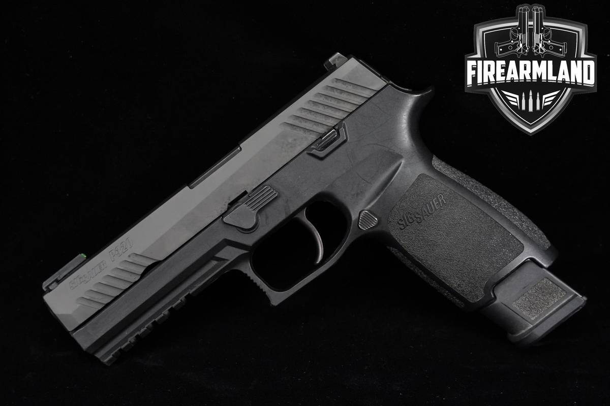 Sig Sauer P320 Full-Size TACOPS 9mm 4.4" P-320 +4 MAGS & ORIG CASE