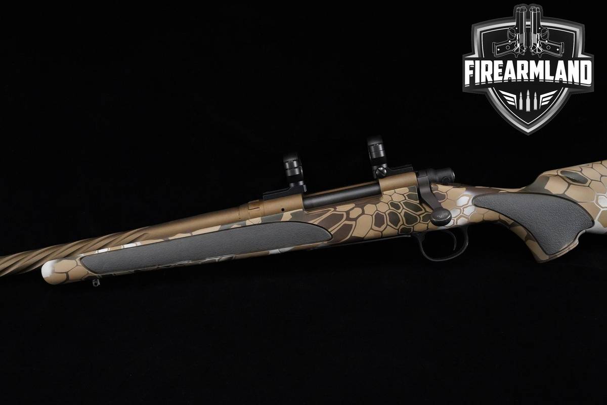LEFT-HAND Remington Model 700 LH Custom 300 Win Magnum 24" Remington 700-LH