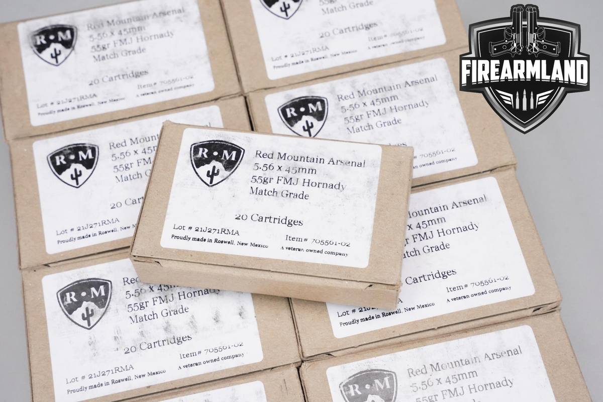 5.56 NATO Ammo 556x45 Ammunition 500 ROUNDS