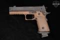 Sig Sauer P211 GTO Combat 9mm Luger Two-Tone Gray & Coyote Tan in Excellent Condition Image 3