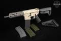 Q Sugar Weasel SBR .300 AAC Blackout (7.62x35mm) Light Sand & Gray in Good Condition Image 2