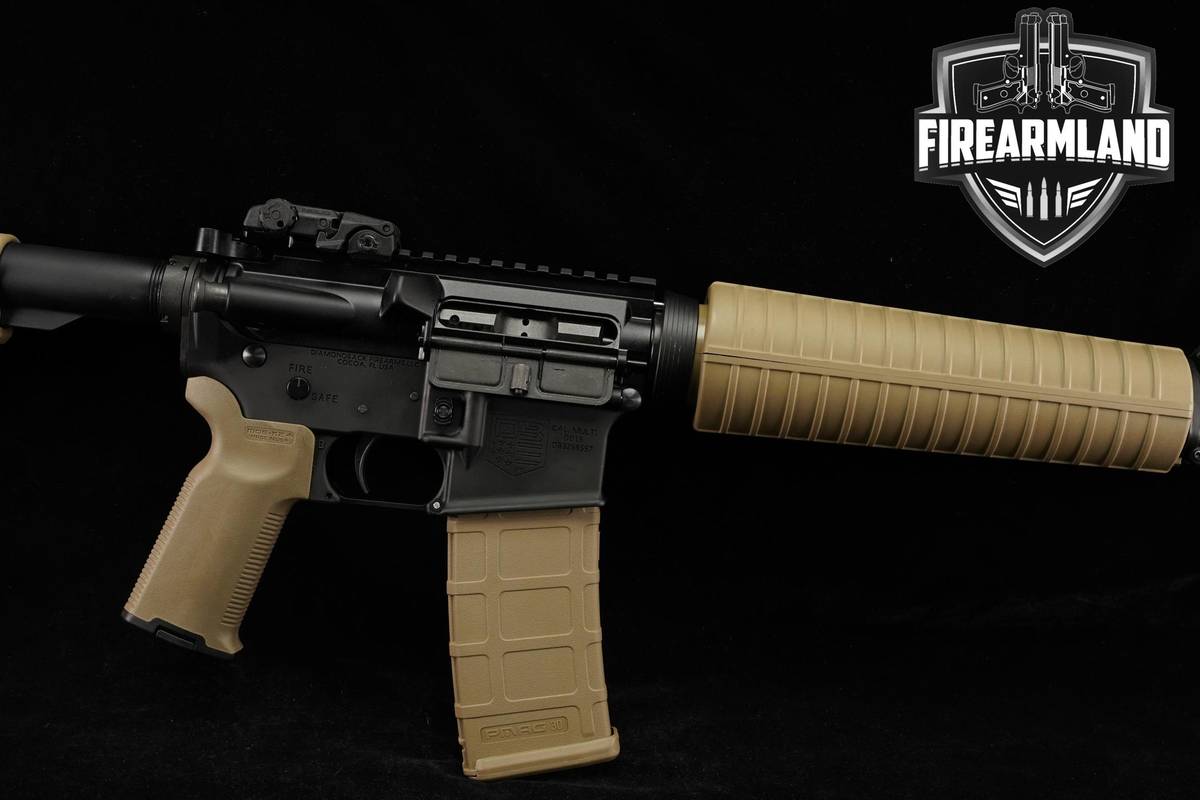Diamondback DB15 5.56 NATO 16" Black & Tan AR-15 AR15