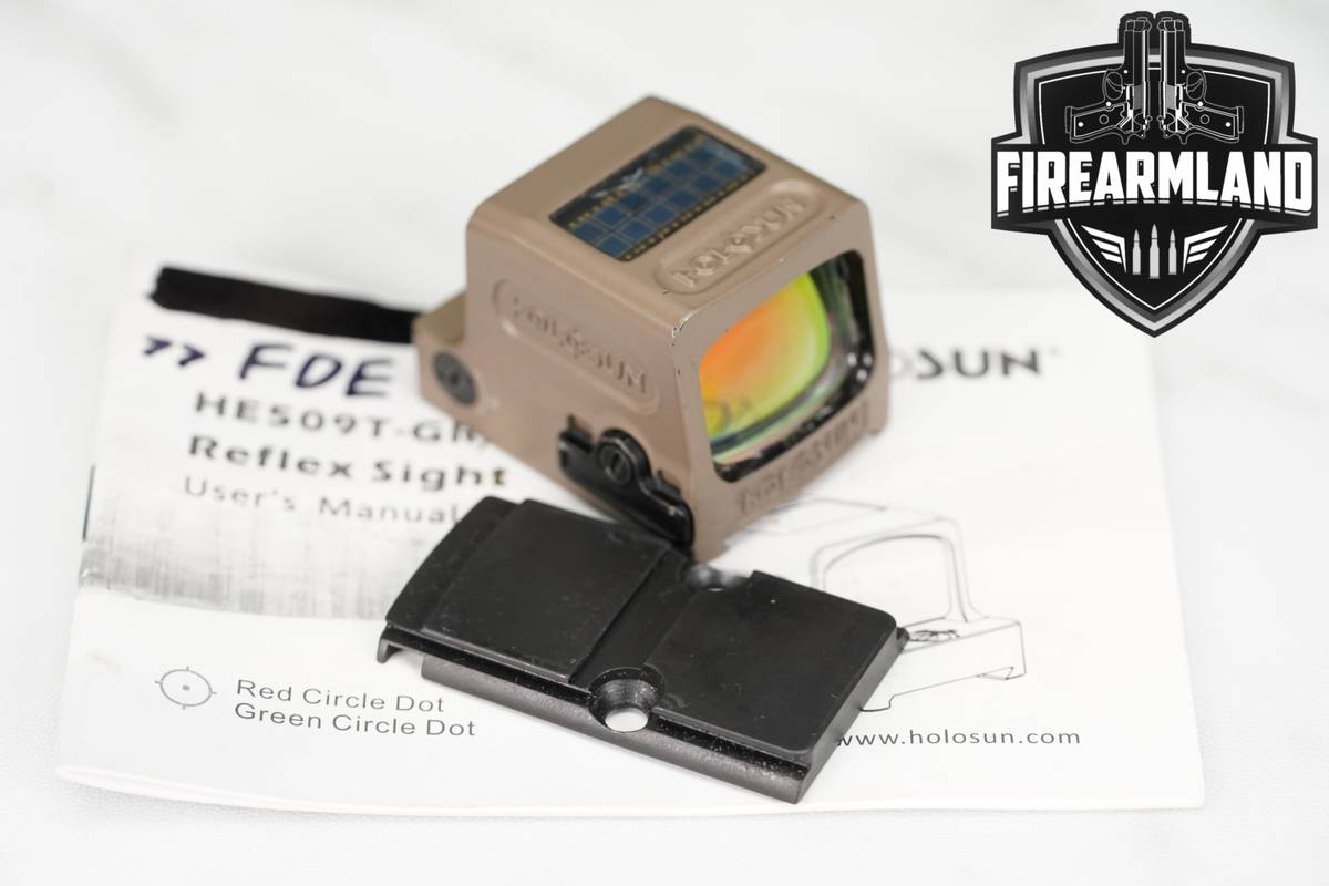 Holosun HE509T-RD X2 2 MOA Dot & 32 Circle Red Sight HE-509T 509 T