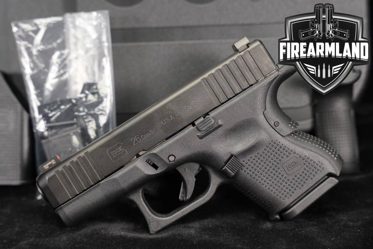 Glock 26 Gen5 G26 Gen 5 9mm 3.43 +ORIG CASE