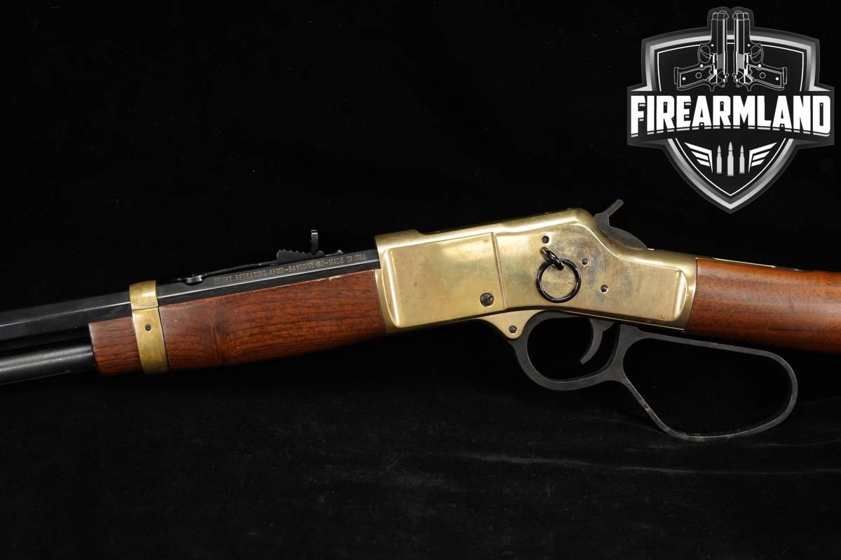 Henry Big Boy Mare's Leg 45 Colt 13 Polished Brass & Walnut H006CML