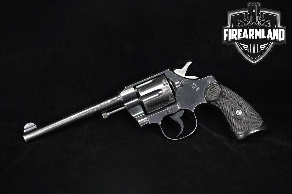 1922 Colt Army Special 38Colt 6 Nickel DA/SA